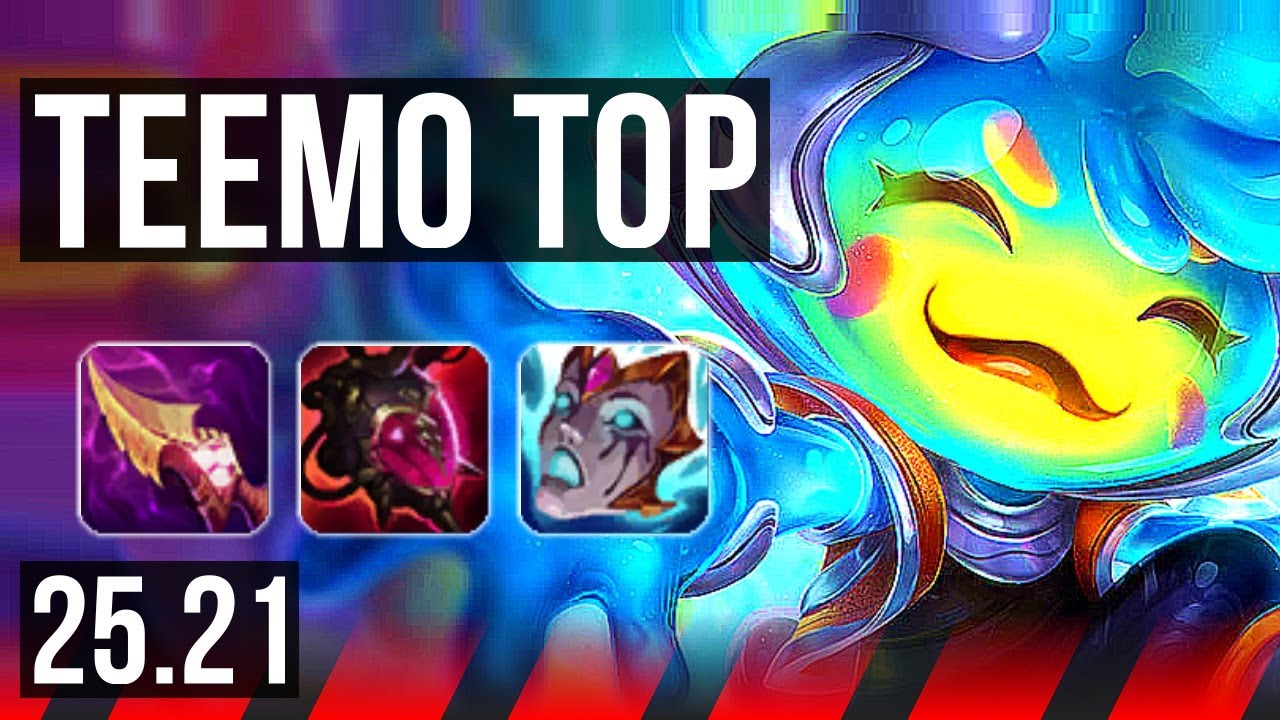 TEEMO vs IRELIA (TOP) | 7 solo kills, 11/3/7 | EUW Master | 25.21