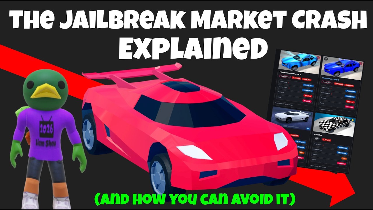 Объяснение обвала рынка Jailbreak (и как его избежать) - Roblox Jailbreak