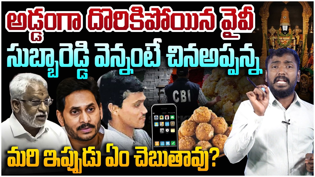 జగన్ ను అడ్డంగా ఇరికించిన వైవీ సుబ్బారెడ్డి పీఏ 😱 Analyst Sudhakar on Yv Subba Reddy PA Photos Viral