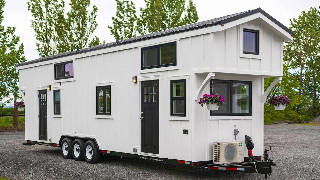 nside This Extra-Long Tiny House on Wheels | Spacious, Modern & Beautifully Designed