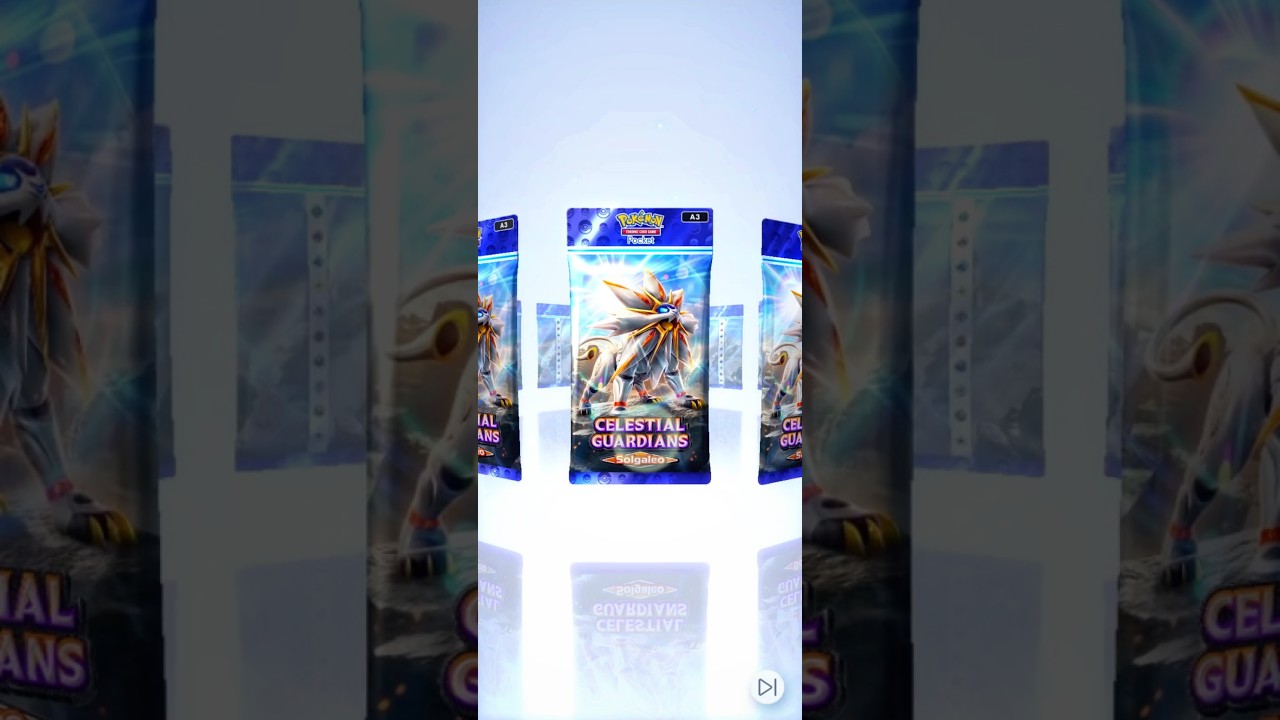 Pok&eacute;mon Digital TCG Pocket Celestial Guardians Solgaleo ⭐