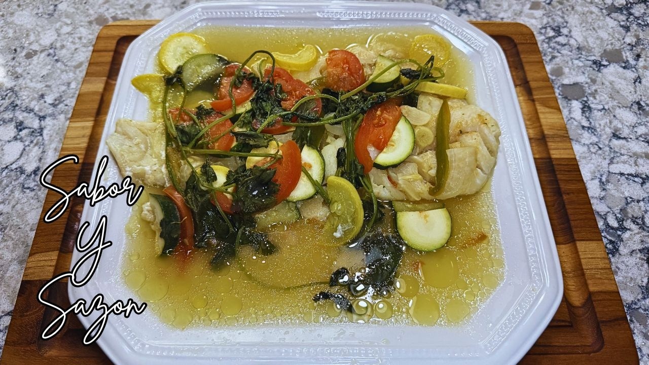 Filete de Bacalao en Envoltorio | Receta Fácil, Saludable y Jugosa