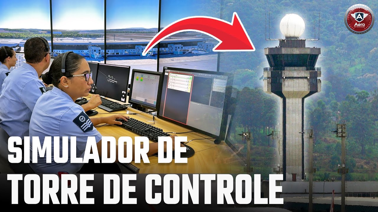 Conhecemos um SIMULADOR de TORRE DE CONTROLE