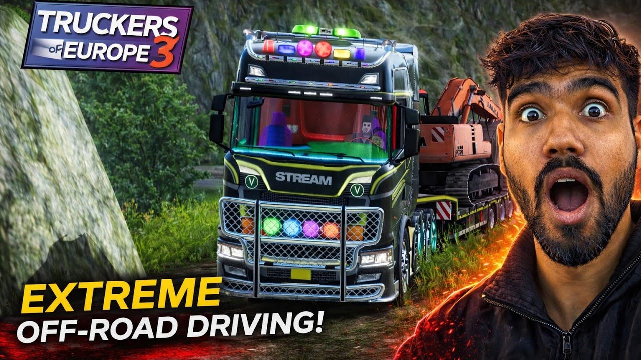 Truckers of Europe 3 Realistic Truck Driving | Extreme Offroad Truck Gameplay 🚛🏔️🌄🎮