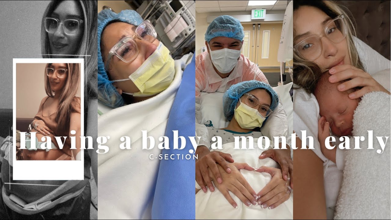 Admitted to the hospital/ 35 weeks pregnant/ C-section Vlog