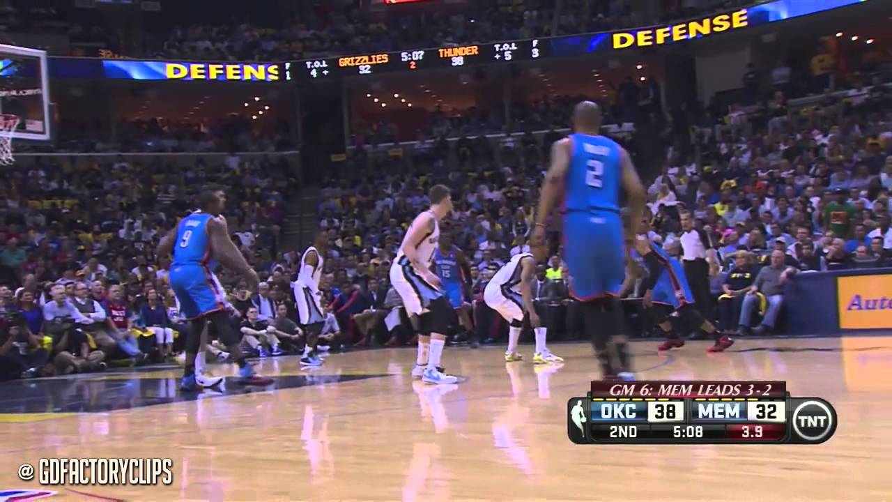 Kevin Durant & Russell Westbrook Full Combined Highlights at Grizzlies - 2014 Playoffs West R1G6