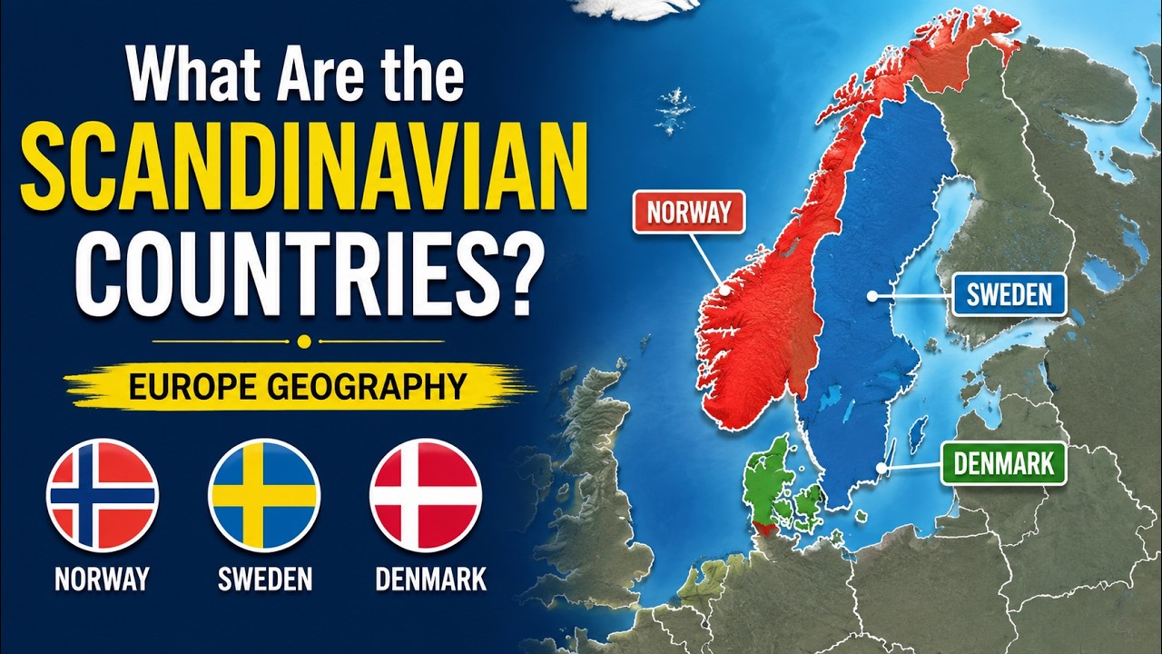 Scandinavian countries in Europe