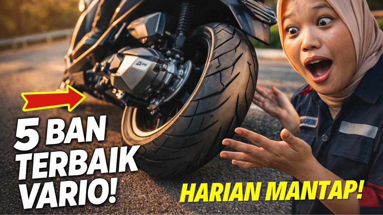Jangan Salah Beli! 5 Rekomendasi Ban Vario Paling Lengket Dan Awet!