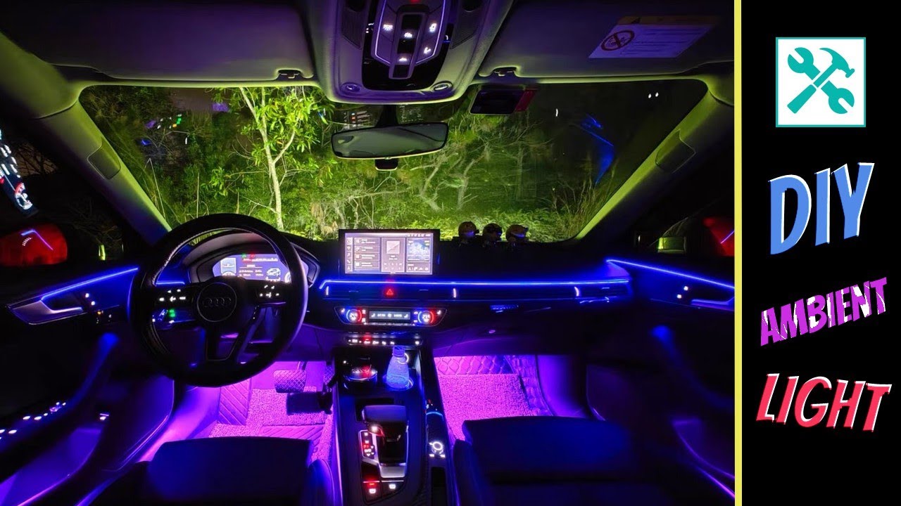 Audi | How to INSTALL ambient LED light? PART 1/2