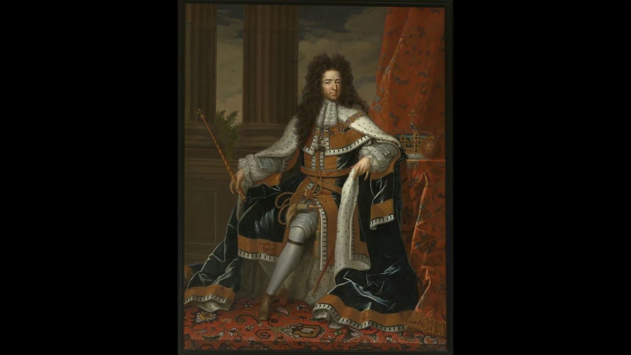 Koning stadhouder Willem III stelt zich voor