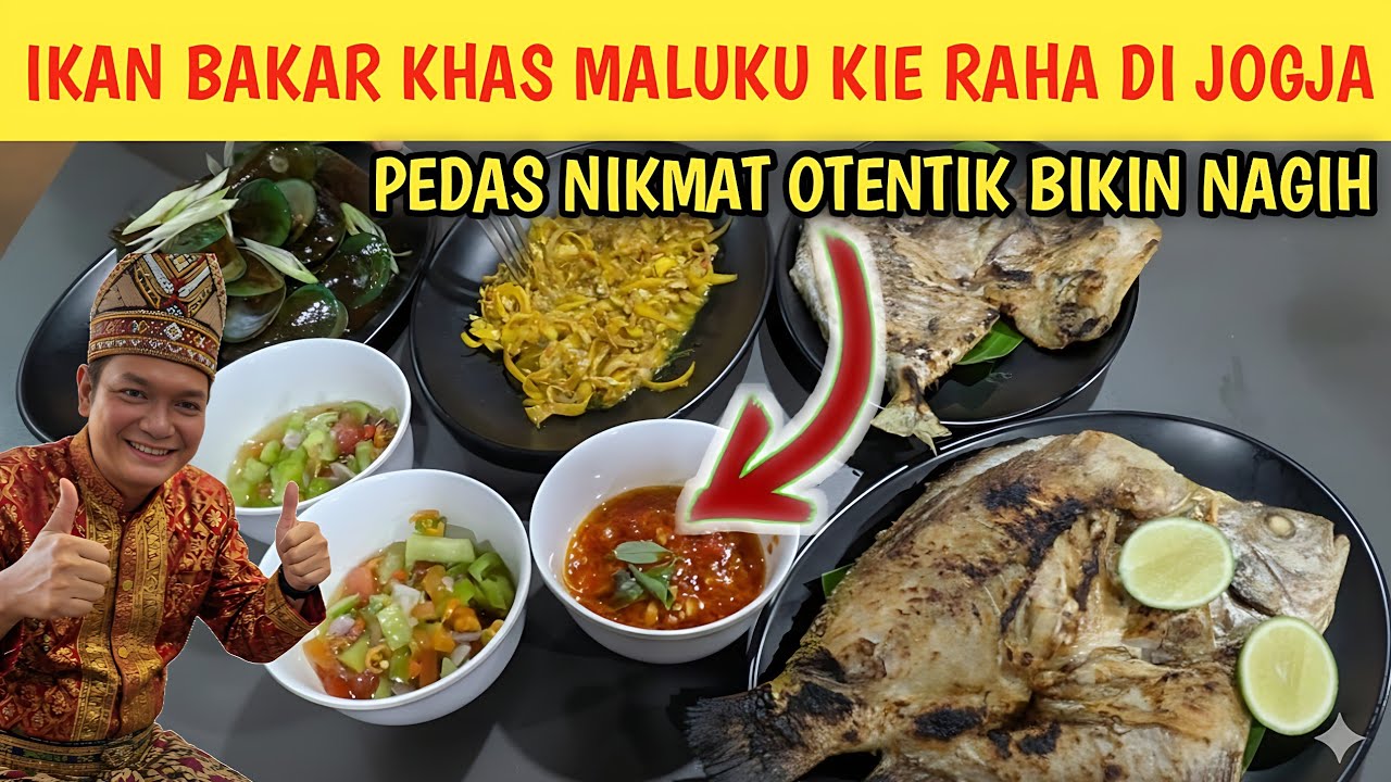 IKAN BAKAR VIRAL DI YOGYAKARTA! BUMBU KHAS MALUKU YANG BIKIN NAGIH!