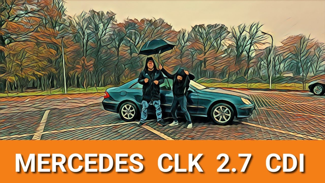 OLD BUT GOLD - Mercedes CLK 2003 2.7 CDI - IMPECABIL (plus un accident din cauza acvaplanarii)