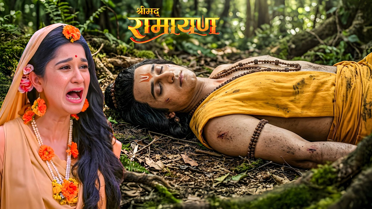 श्री राम को जंगल में बेहोस और जख्मी देख फुट फुट कर रोई माता सीता ! || Shrimad Ramayan |