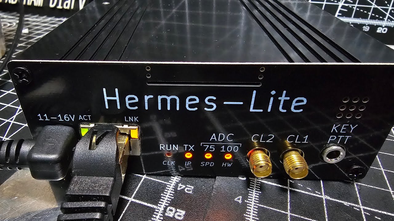 Hermes Lite 2 — сборка 2024 (предварительно просверленное отверстие)
