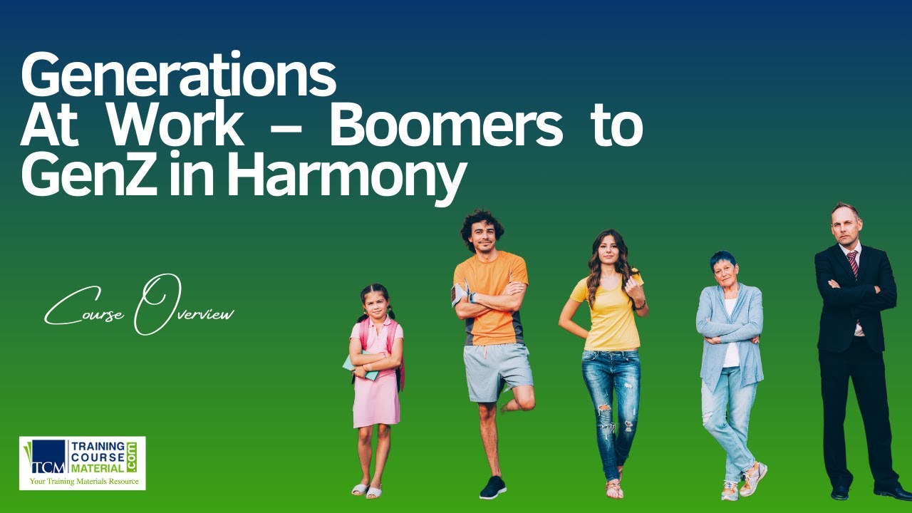 "From Boomers to Gen Z: Transform Your Workplace Dynamics!" ,"Master Multigenerational Teams!"