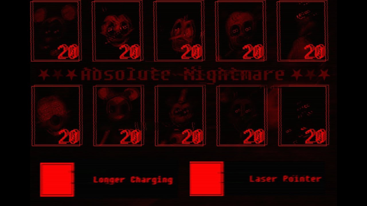 (verified?) FNaTI Custom Shade Night: Remake - Absolute Nightmare w/h lp and lg