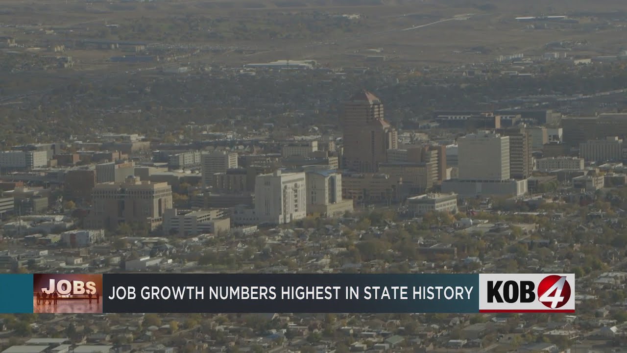 Data: New Mexico has highest job numbers in state history
