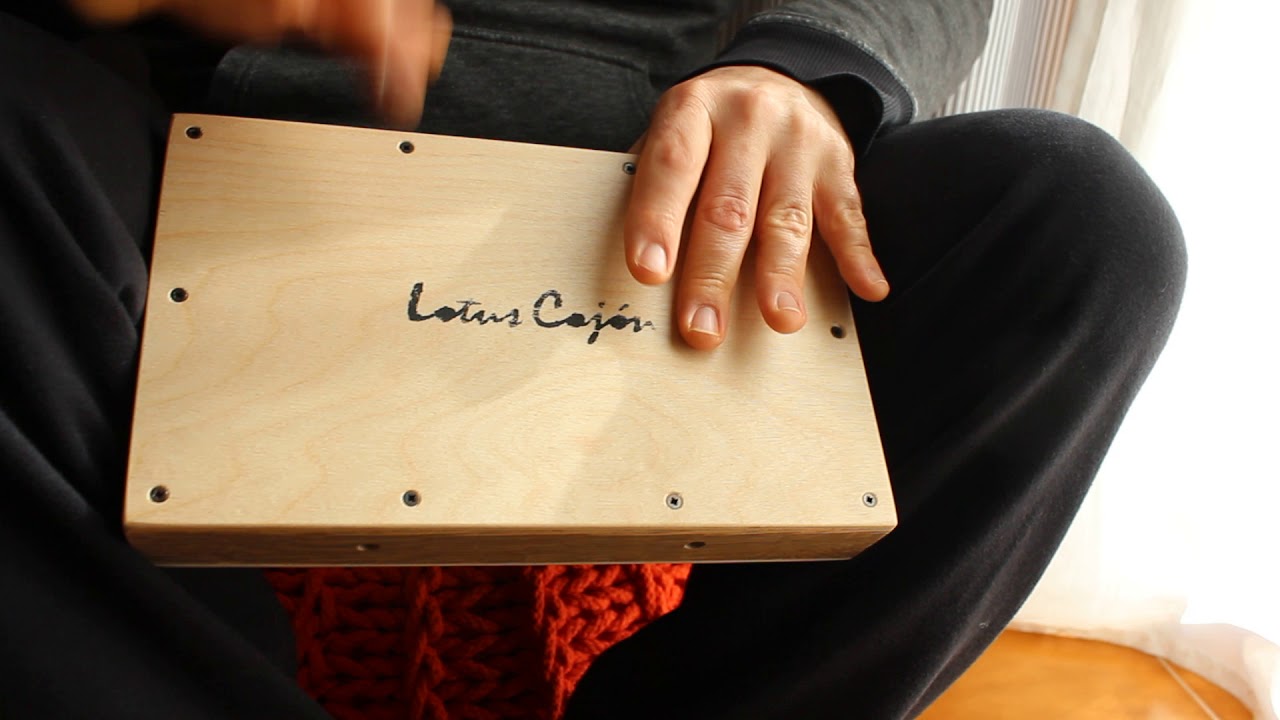 Mini Cajon FingerPad _ Lotus Percussion