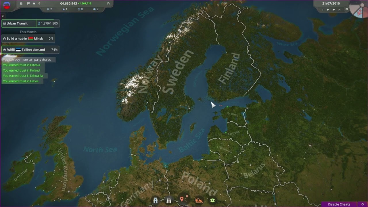 Making a baltic transport company ep1