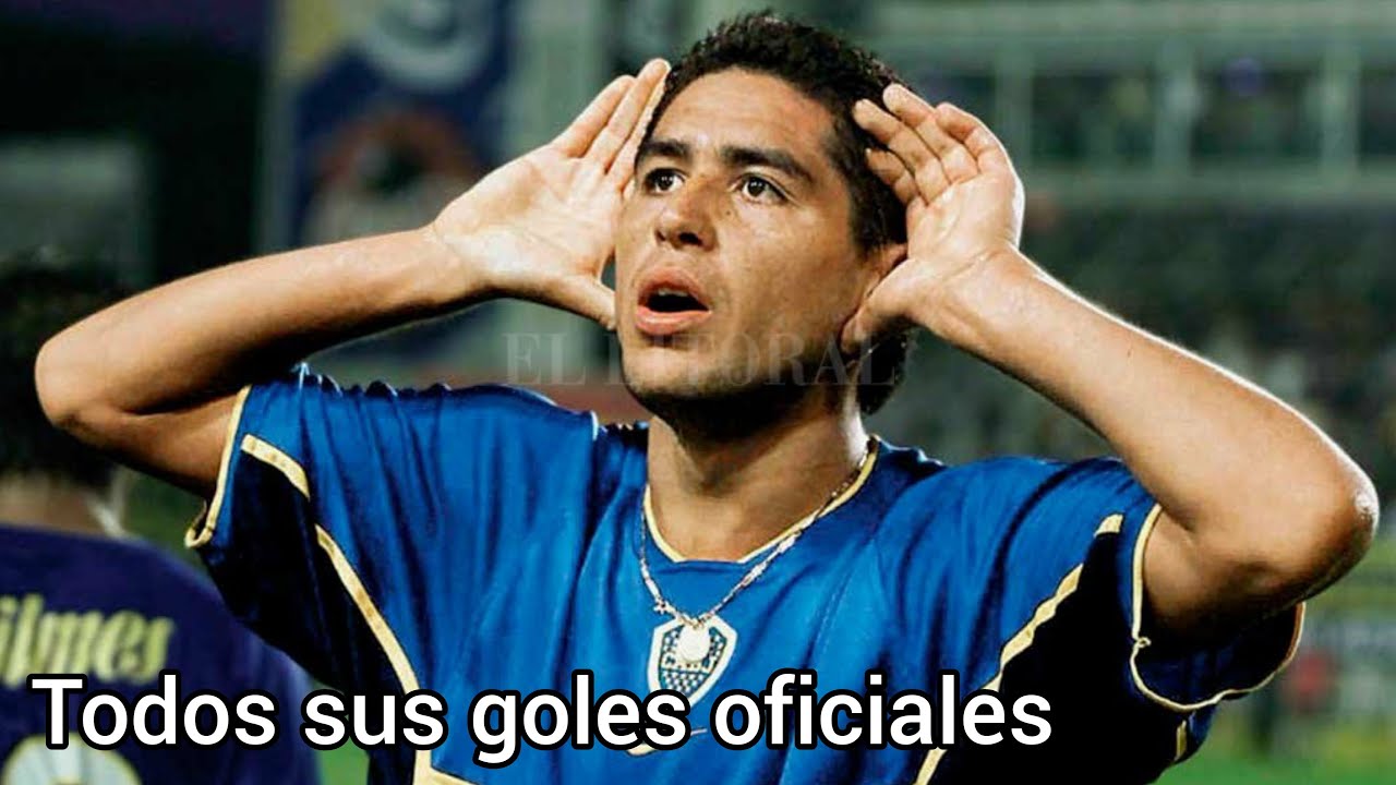Todos los goles oficiales de Juan Román Riquelme en Boca