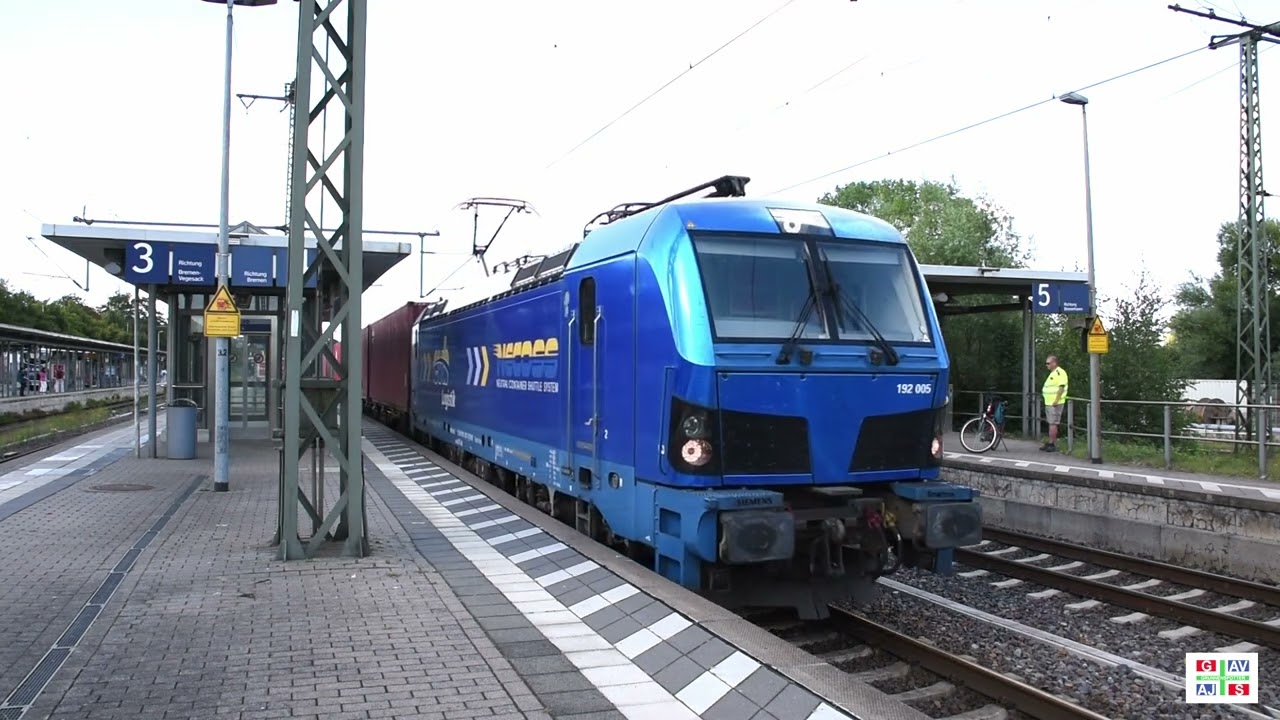 Mooie Goederen Treinen  in Sagehorn, Bremen-Burg enHamburg Harburg 1