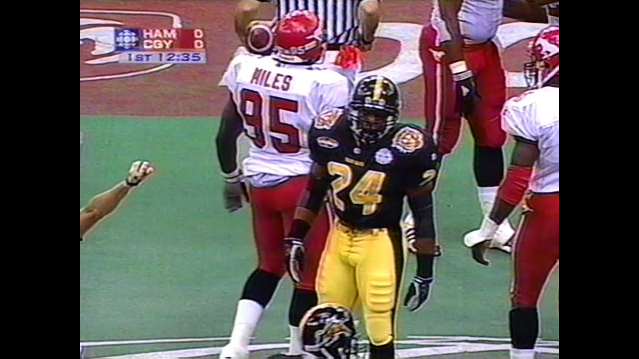 November 28, 1999 - CFL - 87th Grey Cup - Hamilton Tiger-Cats vs. Calgary Stampeders