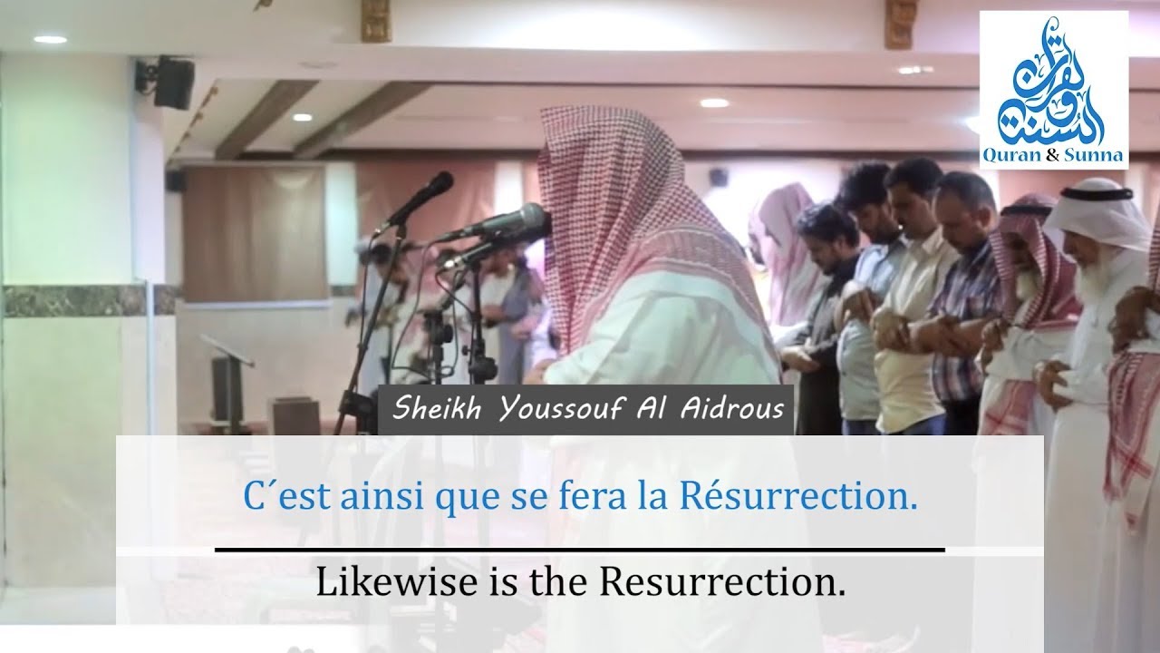 Émouvante Récitation de Sourate Al-Fatir ! 😭 - Sheikh Youssouf Al Aidrous [FR/EN]