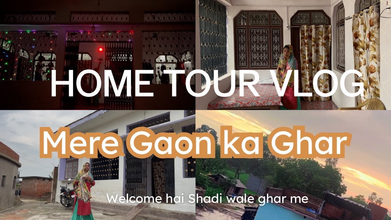 Gaon ka Home Tour full vlog mere bhai ki Shadi h💫#viralvideo #trending #video #houswifevlogger #like
