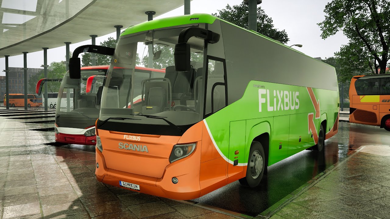 Fernbus Simulator | Scania Touring |  4K Ultra HD |  GAMEPLAY !