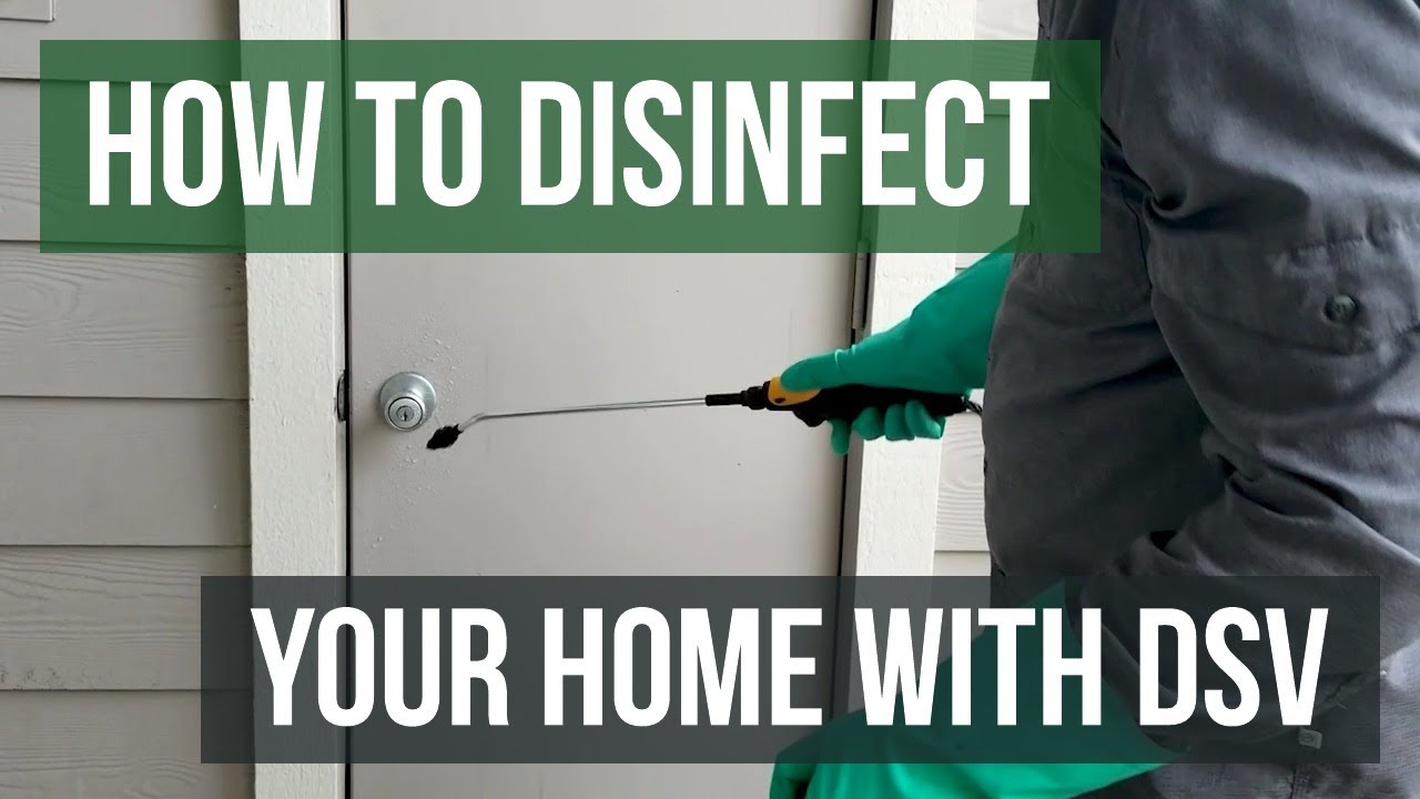 How To Disinfect Your Home With DSV (Kill Viral Pathogens)