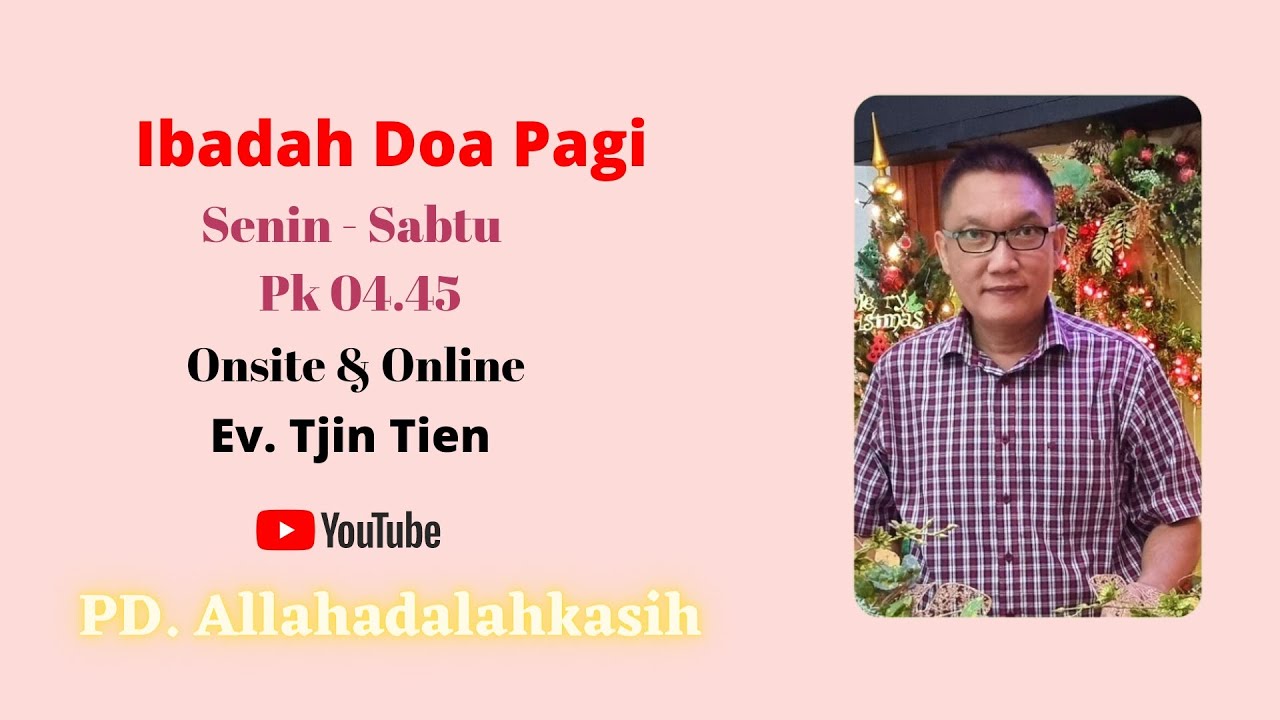 Doa Pagi 31Januari 2026