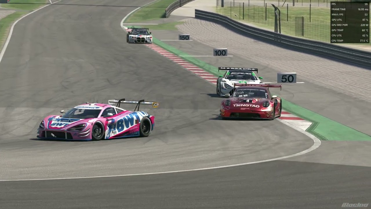 Iracing Porsche GT3 R  P1 Red Bull Ring