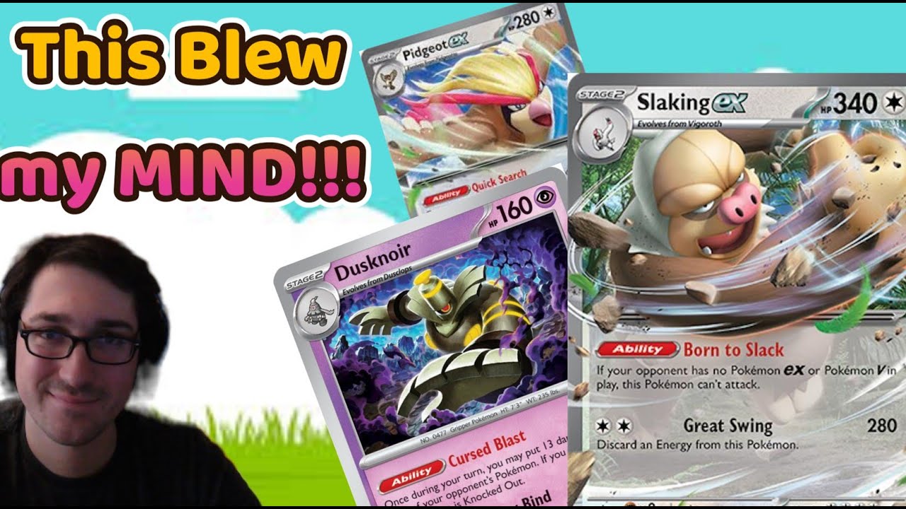 Slaking EX hits hard! When it wants to work(Pokemon TCG Deck Review)