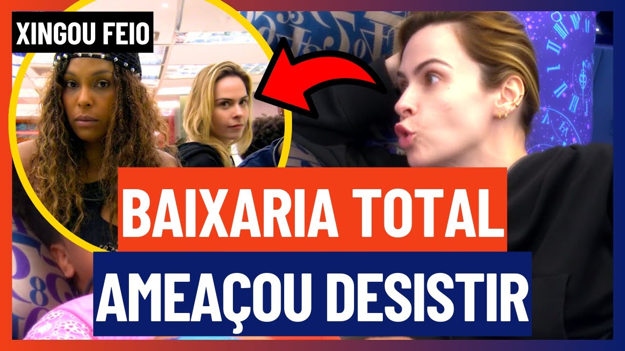 🔵 QUEBRA-PAU! SOL XINGA ANA PAULA E CAOS TOMA CONTA | BBB 26
