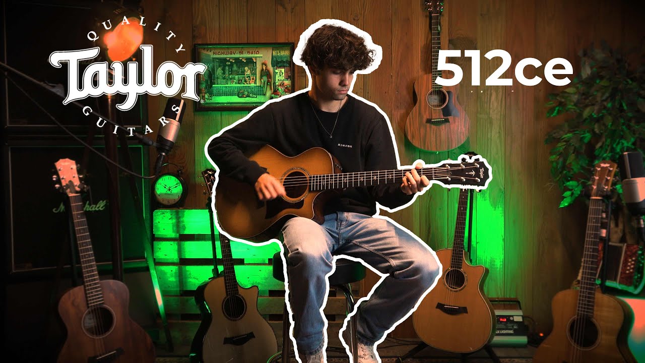 Taylor 512ce Urban Ironbark guitar DEMO | Muziekhuis Souman