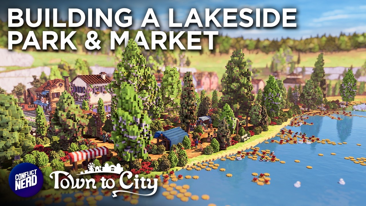 This Lakeside Park & Market Turned Out BEAUTIFULLY — Town to City