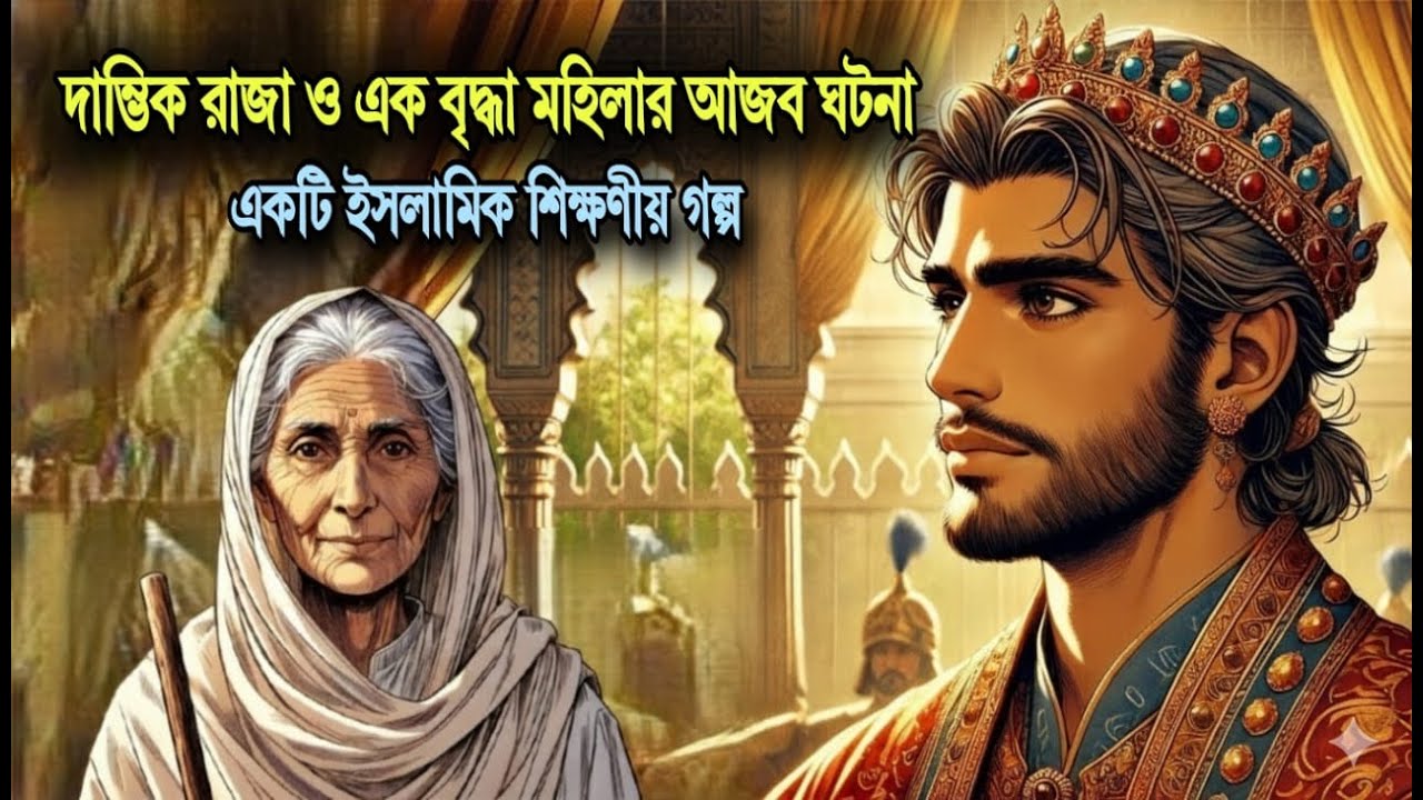এক দাম্ভিক অহংকারী বাদশাহ ও এক গরীব বৃদ্ধা মহিলার আজব ঘটনা | একটি শিক্ষণীয় গল্প|Islamic Voice Bangla