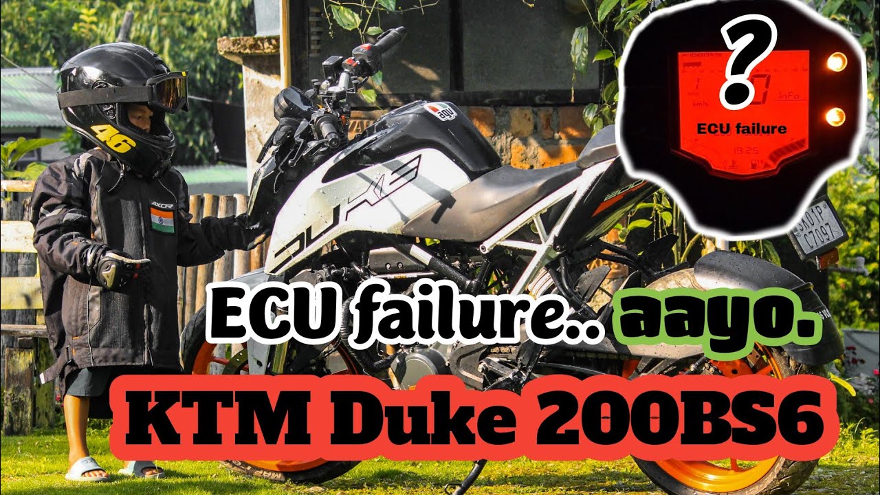 ECU failure problem aayo|KTM Duke 200BS6|@PR46Vlog.