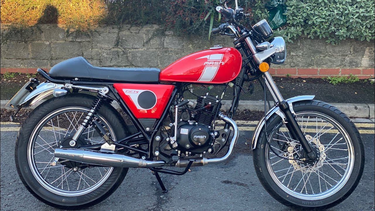 Dynomite Motorcycles - 2020 Mash Fifty 50cc - just 160 miles from new!