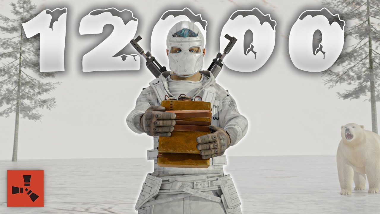 12000 SAATLİ OYUNCU NASIL DÜŞÜNÜR ? I Rust Türkçe Solo Öğretici