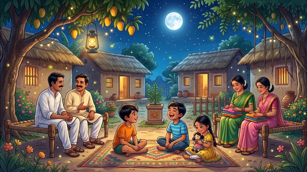 🚍 मौसी का घर बस का सफर | मेले में मस्ती, जलेबी समोसे मीठे आम | 90s Childhood Memories | Village life