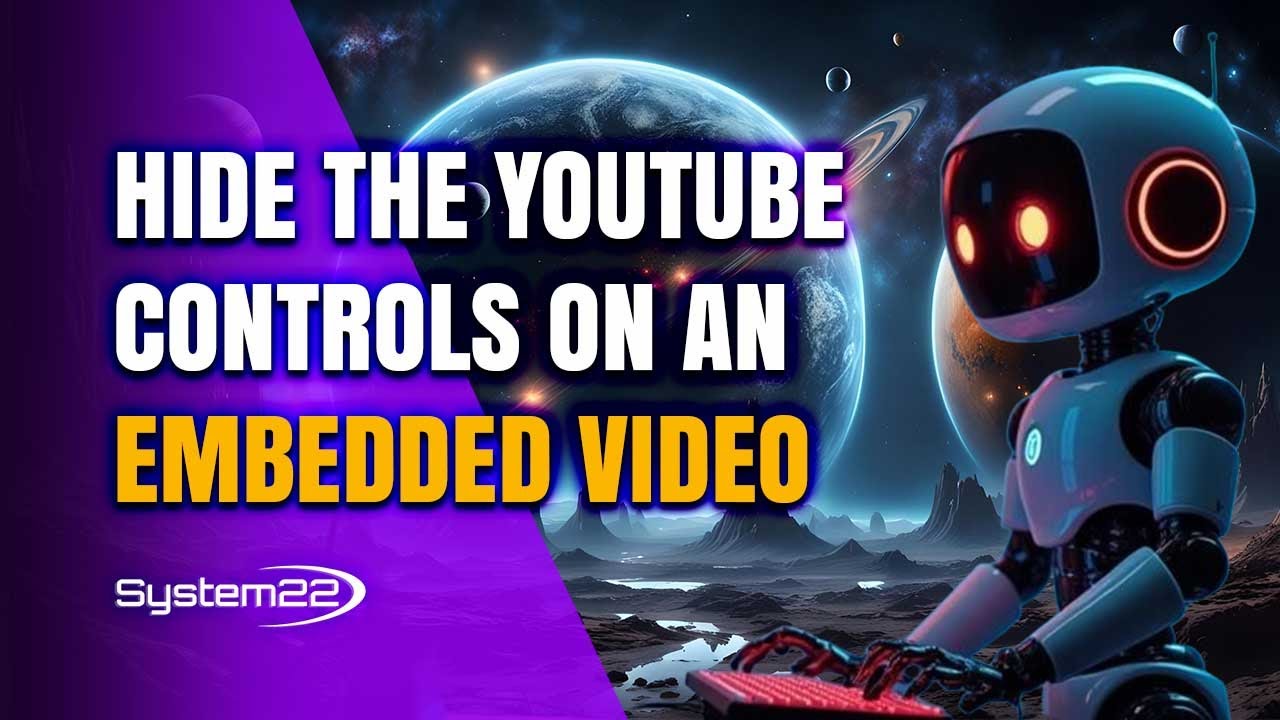 Divi Pro Tip! Hide YouTube Controls on Embedded Videos Now!