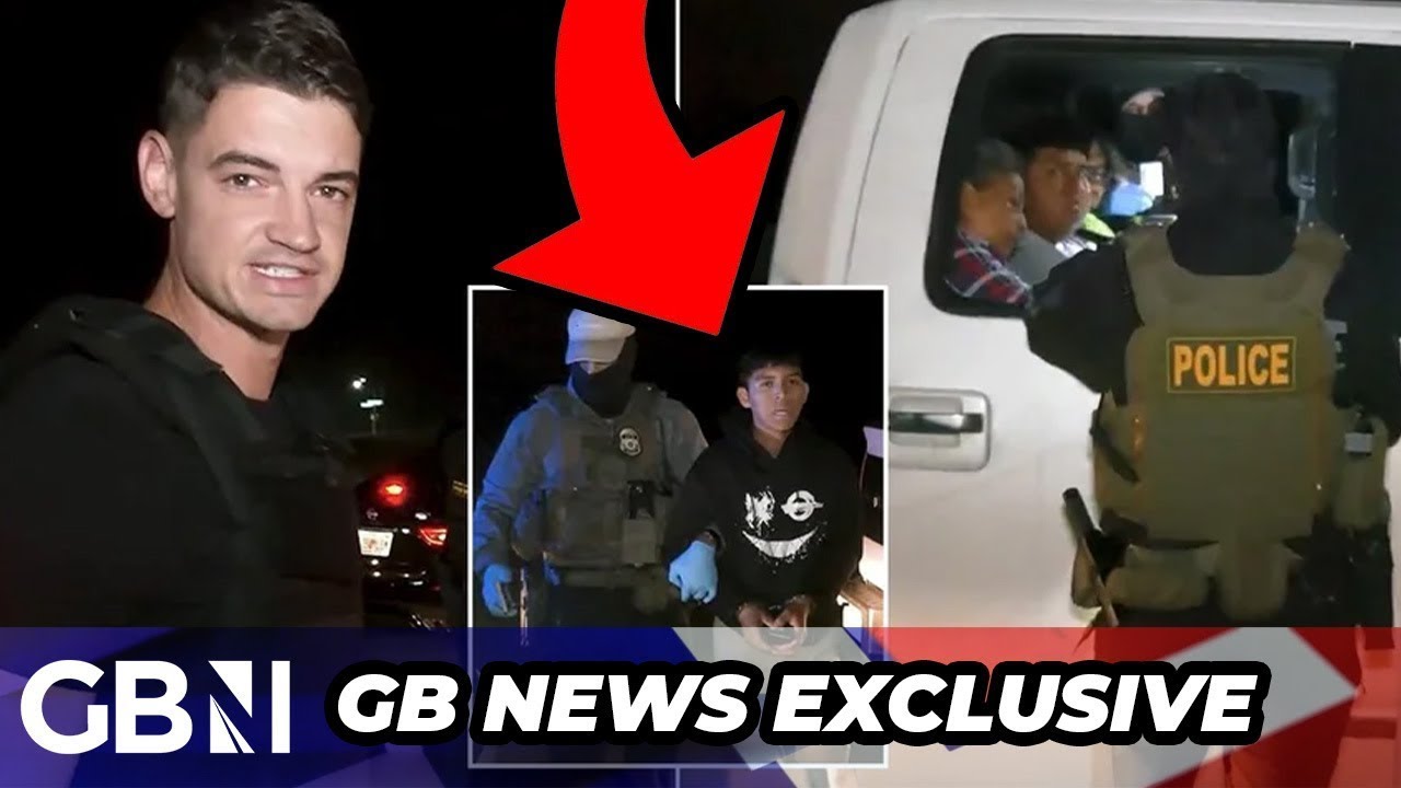 WATCH: GB News given EXCLUSIVE access to migrant raid as officers hunt for drug smugglers