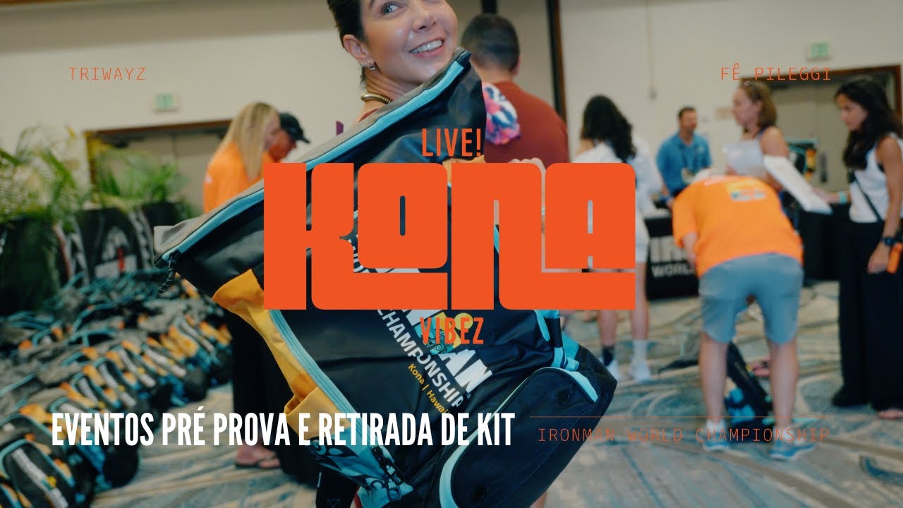 RETIRADA DE KIT, VILLAGE E PARADA DAS NAÇÕES - 4º dia no Hawai - LIVE! Kona Vibez