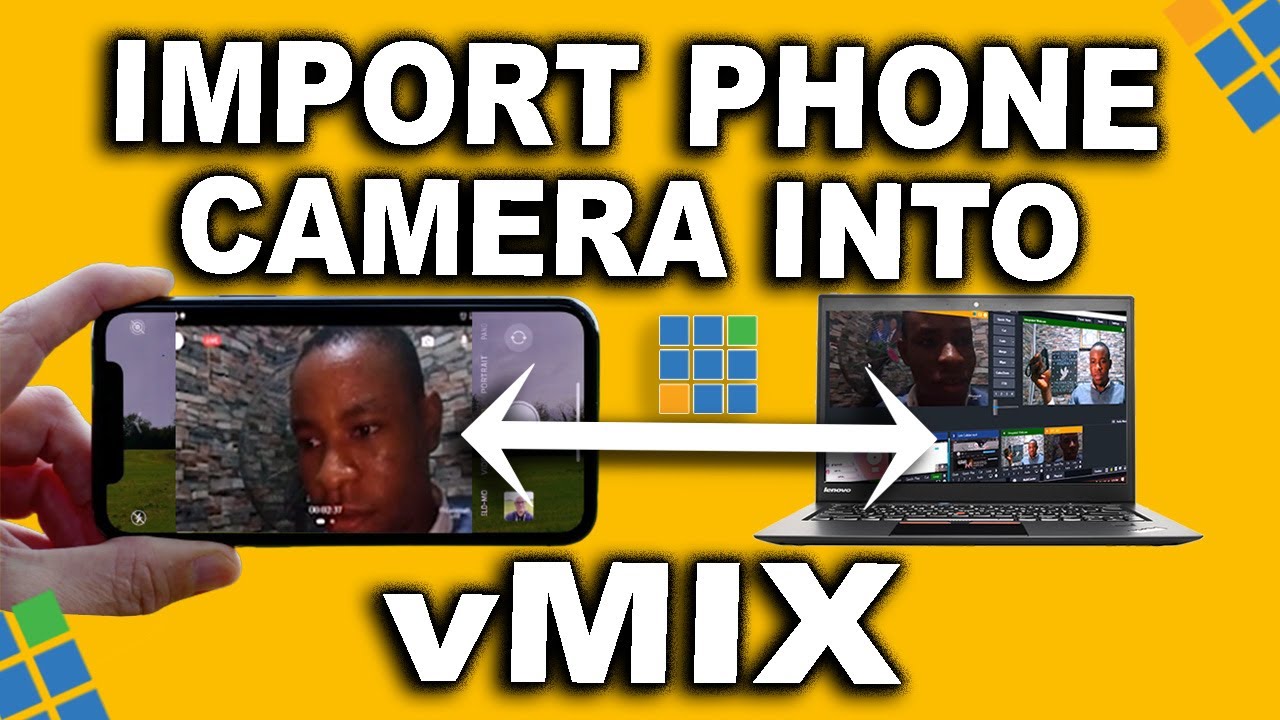 HOW TO: Use Phone Camera On vMix | Setup Streaming Using Phone