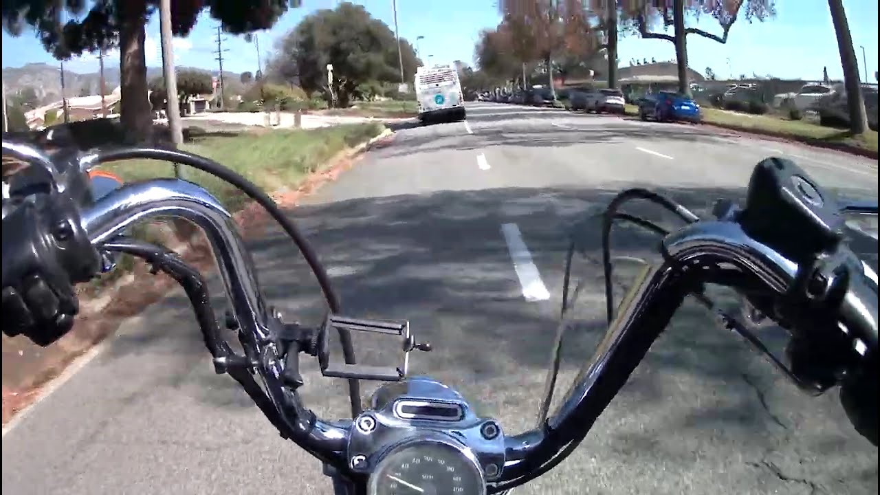 Gearing up and Rolling out: Harley Sportster 1200C POV