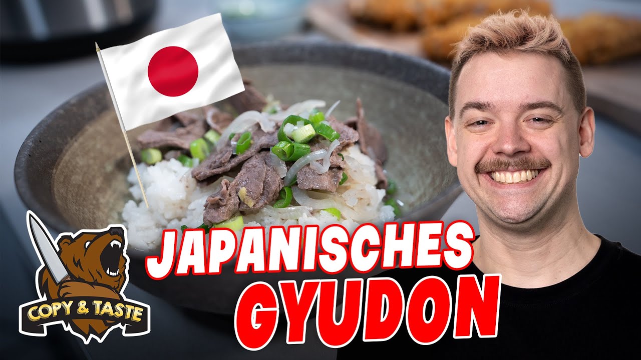 Gyūdon 牛丼 und Katsudon カツ丼 🔥 Copy & Taste