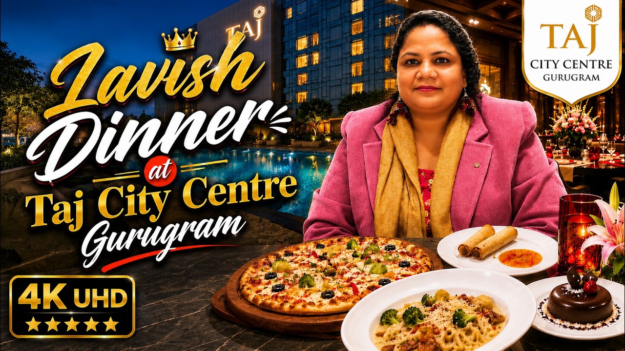 Lavish Dinner Buffet at Taj City Centre, Gurgaon | #tajhotels #clublife #tajhotels  #luxuryhotel