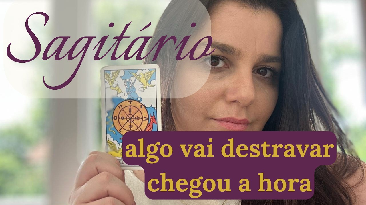 SAGITÁRIO ♐ SUA VIDA VAI DESTRAVAR, A HORA É AGORA! VOCÊ TERÁ TUDO O QUE QUISER!