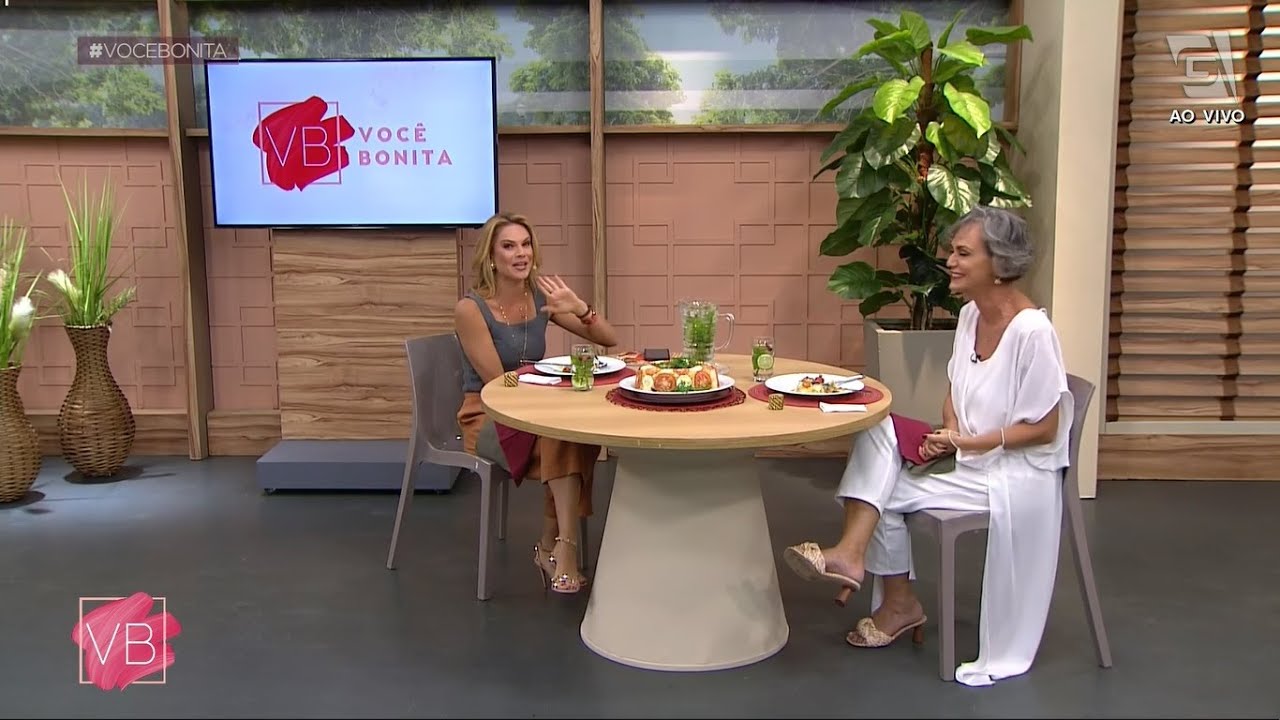Bate-papo e receita - Faa Morena no Voc&ecirc; Bonita (TV Gazeta)